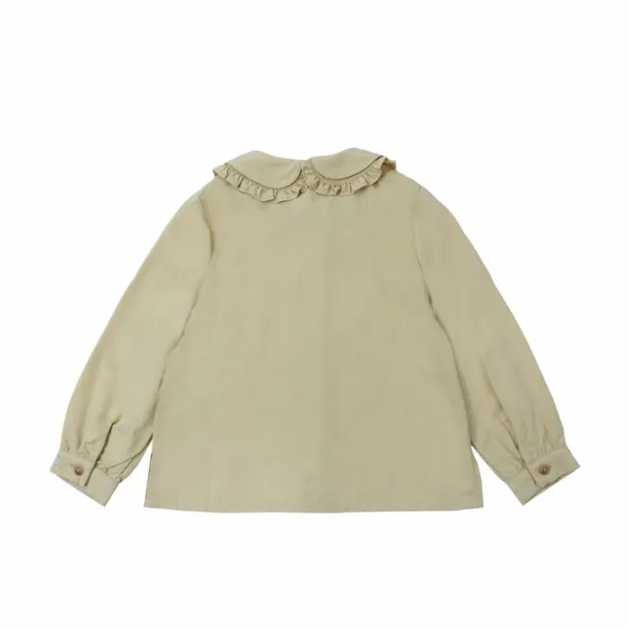Donsje Amsterdam Shirts and Blouses Girls Luana Blouse Vintage Hay