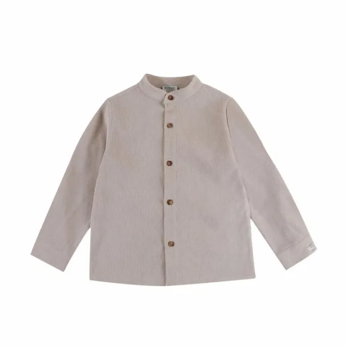 Donsje Amsterdam Shirts and Blouses Girls Nitou Shirt Soft Taupe