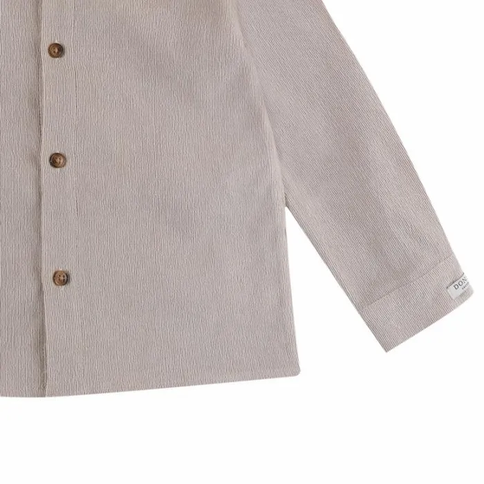 Donsje Amsterdam Shirts and Blouses Girls Nitou Shirt Soft Taupe
