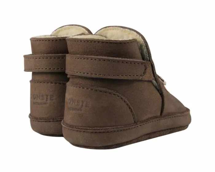Donsje Amsterdam Shoes Baby Aggas Booties Hazelnut Nubuck
