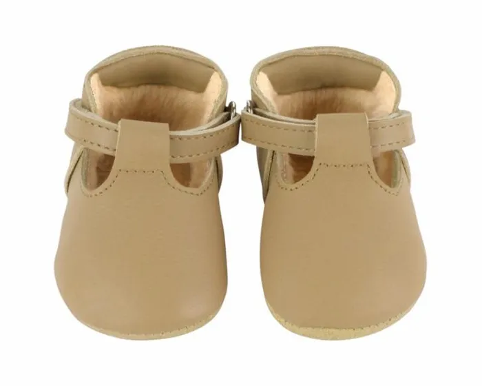 Donsje Amsterdam Shoes Baby Elia Lining Shoes Taupe Nubuck