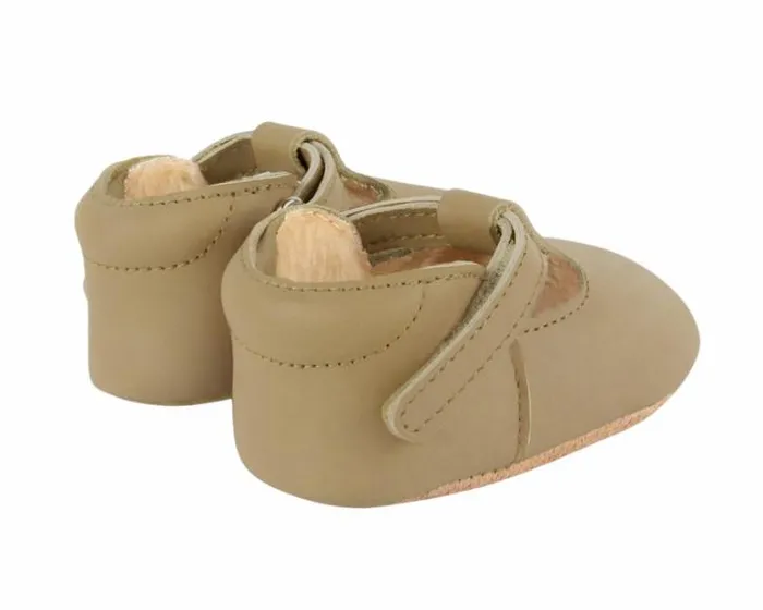 Donsje Amsterdam Shoes Baby Elia Lining Shoes Taupe Nubuck