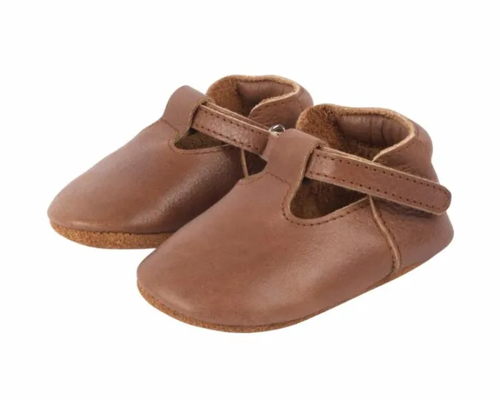 Donsje Amsterdam Shoes Baby Elia Shoes Cognac Classic Leather