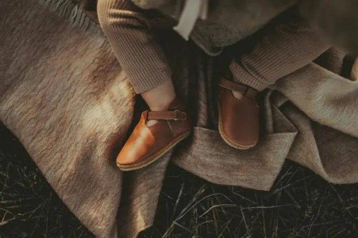 Donsje Amsterdam Shoes Baby Elia Shoes Cognac Classic Leather