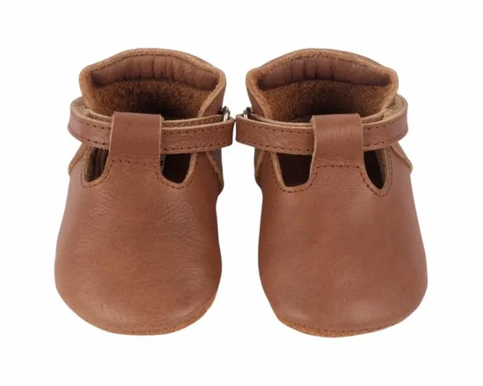 Donsje Amsterdam Shoes Baby Elia Shoes Cognac Classic Leather