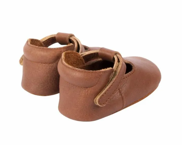 Donsje Amsterdam Shoes Baby Elia Shoes Cognac Classic Leather
