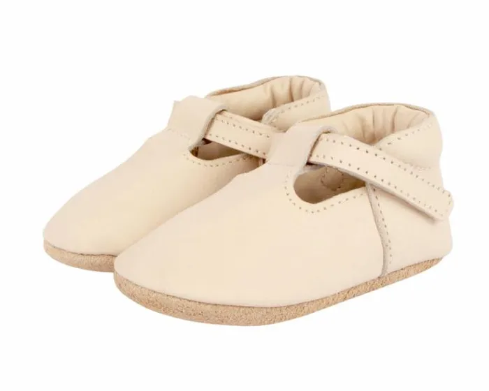 Donsje Amsterdam Shoes Baby Elia Shoes Cream Leather
