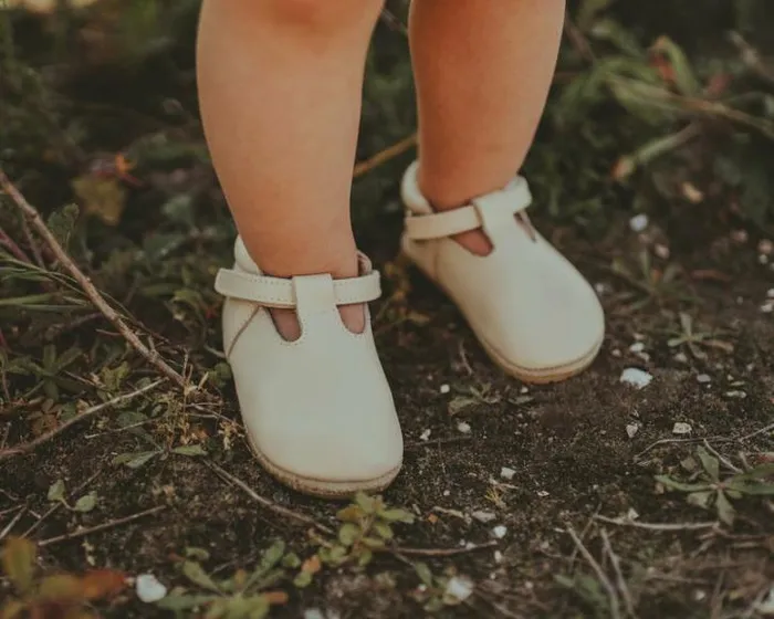 Donsje Amsterdam Shoes Baby Elia Shoes Cream Leather