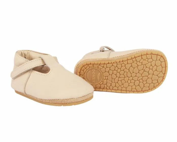 Donsje Amsterdam Shoes Baby Elia Shoes Cream Leather