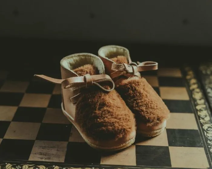Donsje Amsterdam Shoes Baby Felinci Nutmeg Leather