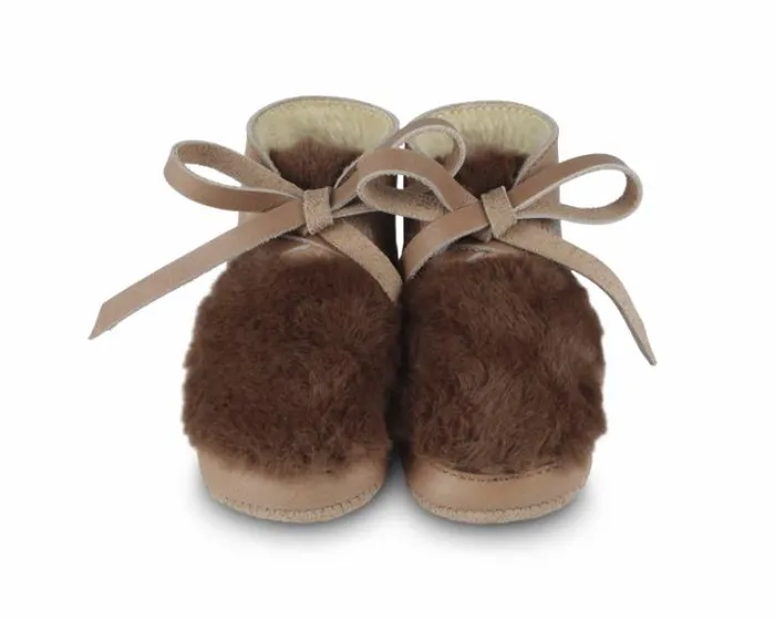 Donsje Amsterdam Shoes Baby Felinci Nutmeg Leather