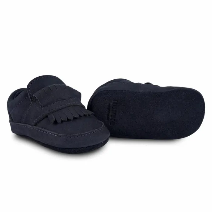 Donsje Amsterdam Shoes Baby Jacx Shoes Navy Nubuck