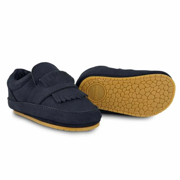 Donsje Amsterdam Shoes Baby Jacx Shoes Navy Nubuck