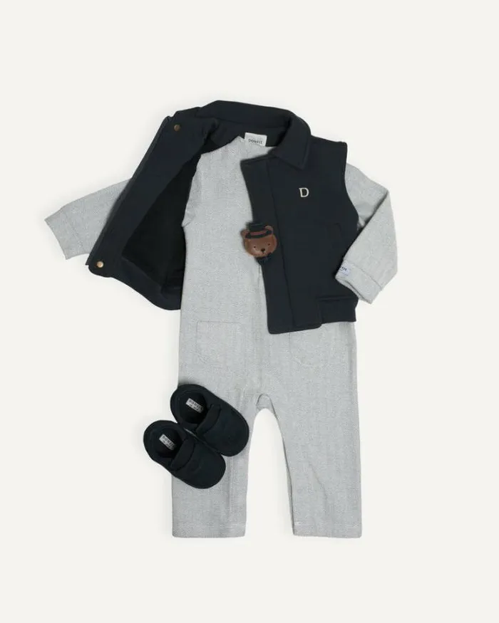 Donsje Amsterdam Shoes Baby Jacx Shoes Navy Nubuck