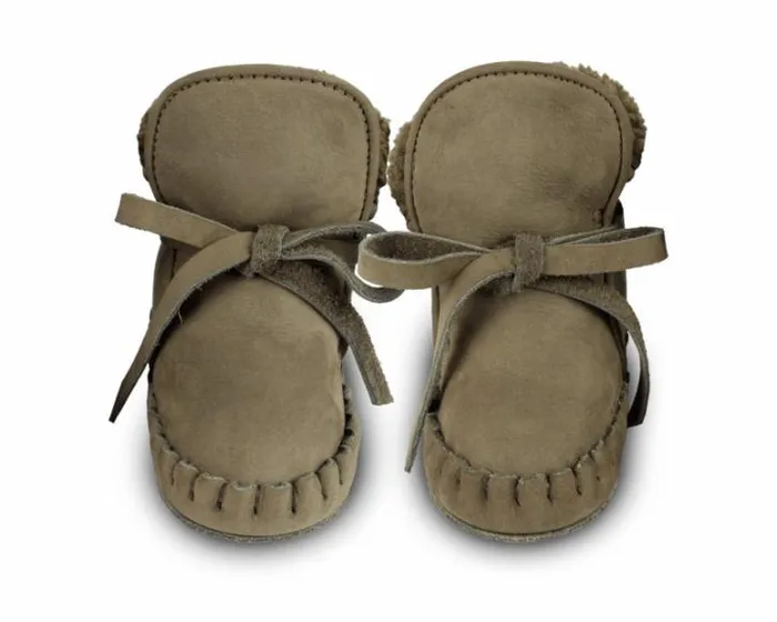 Donsje Amsterdam Shoes Baby Jaya Stone Nubuck