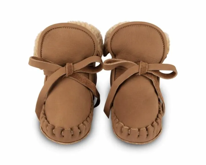 Donsje Amsterdam Shoes Baby Jaya Truffle Nubuck