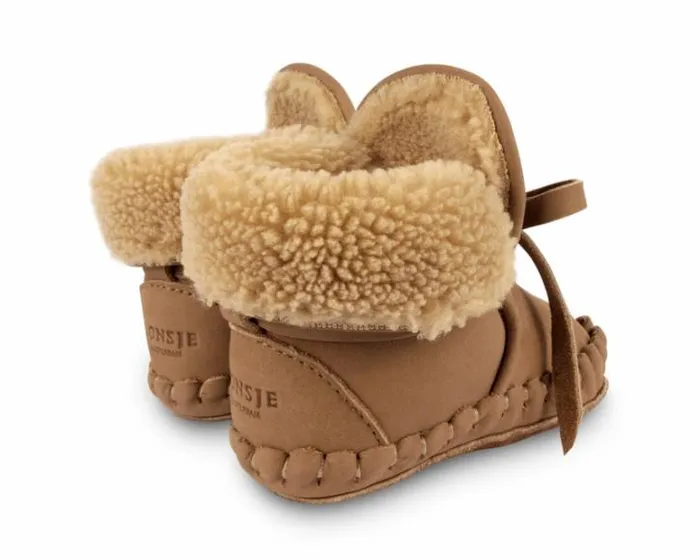 Donsje Amsterdam Shoes Baby Jaya Truffle Nubuck