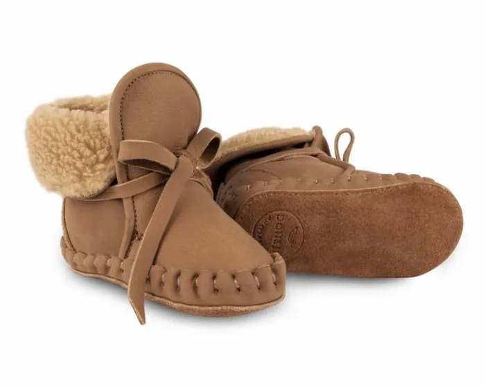 Donsje Amsterdam Shoes Baby Jaya Truffle Nubuck