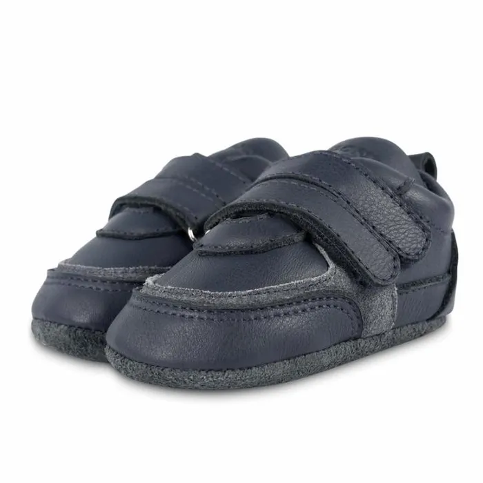 Donsje Amsterdam Shoes Baby Merijn Sneakers Navy Leather