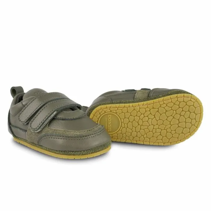 Donsje Amsterdam Shoes Baby Merijn Sneakers Olive Leather