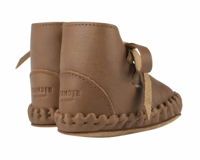 Donsje Amsterdam Shoes Baby Pina Classic Booties Cognac Classic Leather