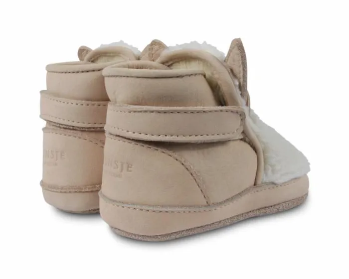 Donsje Amsterdam Shoes Baby Richy Off White Curly Faux Fur