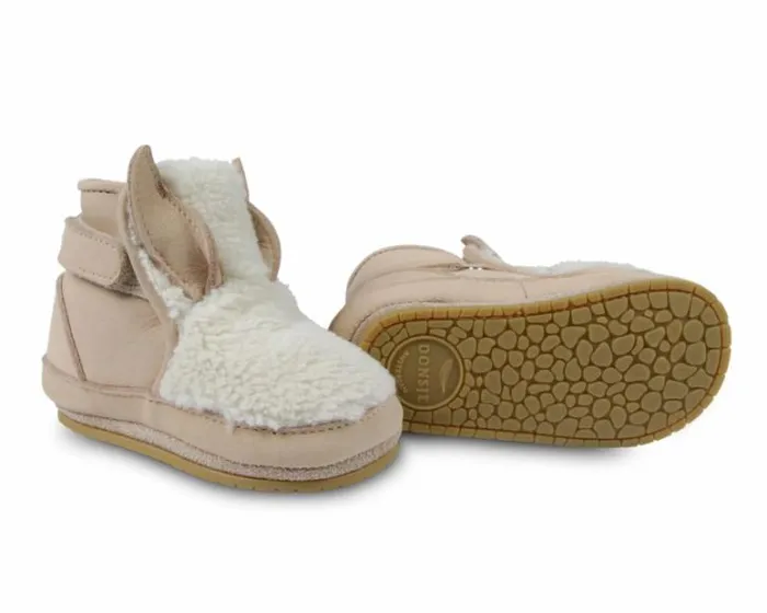 Donsje Amsterdam Shoes Baby Richy Off White Curly Faux Fur