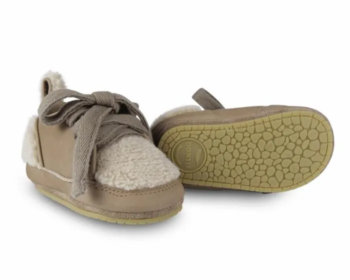 Donsje Amsterdam Shoes Baby Semmi Sneakers Truffle Nubuck