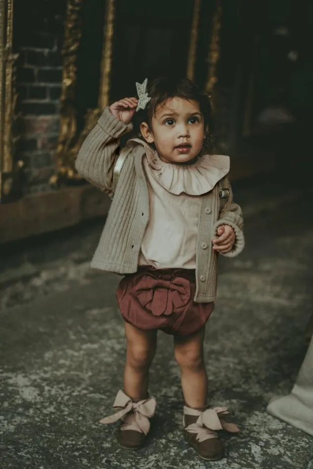 Donsje Amsterdam Shorts and Bloomers Baby Lunta Bloomer Dusty Bordeaux