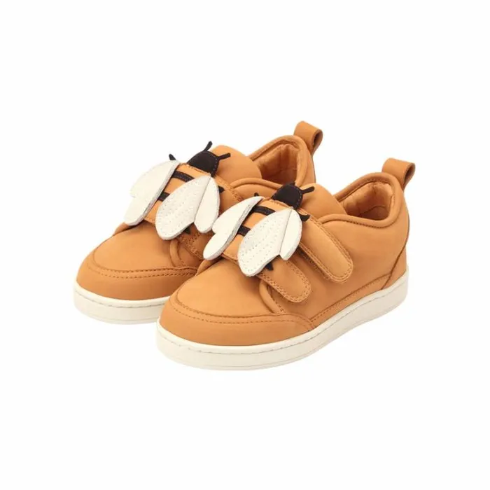 Donsje Amsterdam Sneakers Boys Kien Sneakers Toffee Nubuck