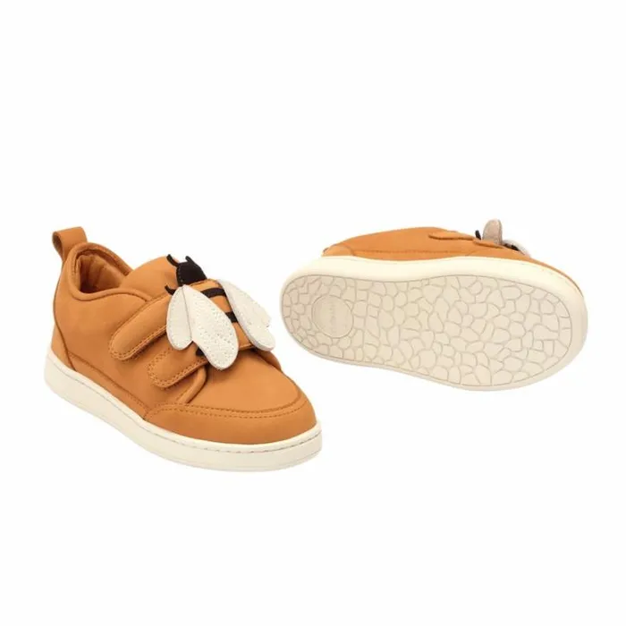 Donsje Amsterdam Sneakers Boys Kien Sneakers Toffee Nubuck