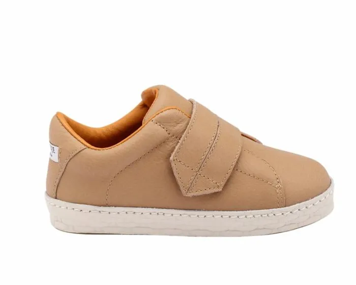 Donsje Amsterdam Sneakers Boys Max Taupe Leather