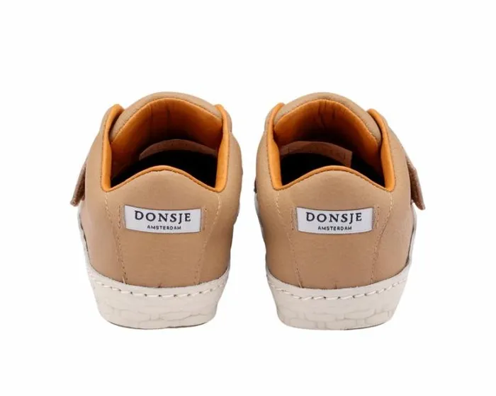 Donsje Amsterdam Sneakers Boys Max Taupe Leather