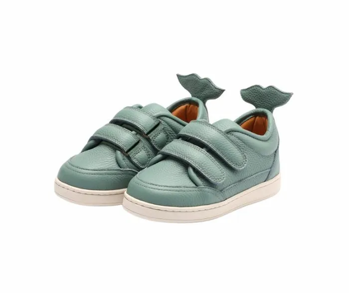 Donsje Amsterdam Sneakers Boys Rian Sneakers Jade Leather