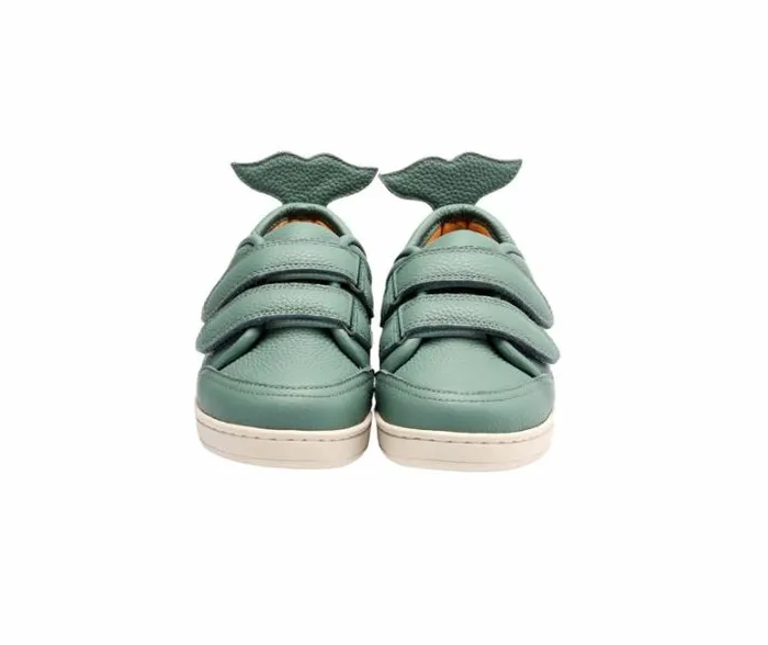 Donsje Amsterdam Sneakers Boys Rian Sneakers Jade Leather