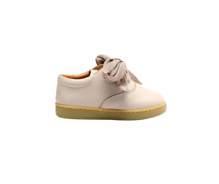 Donsje Amsterdam Sneakers Girls Meilly Sneakers Ivory Leather