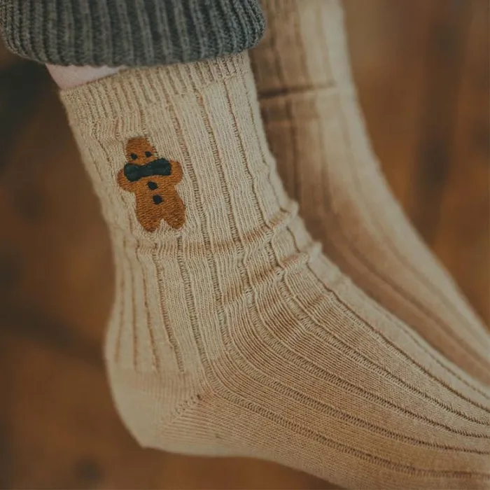Donsje Amsterdam Socks Boys Lala Socks Biscuit