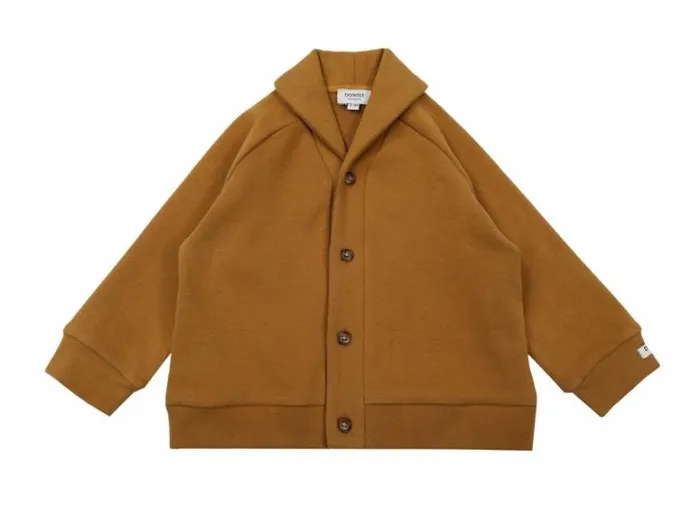 Donsje Amsterdam Sweaters and Cardigans Baby Fieks Cardigan Camel