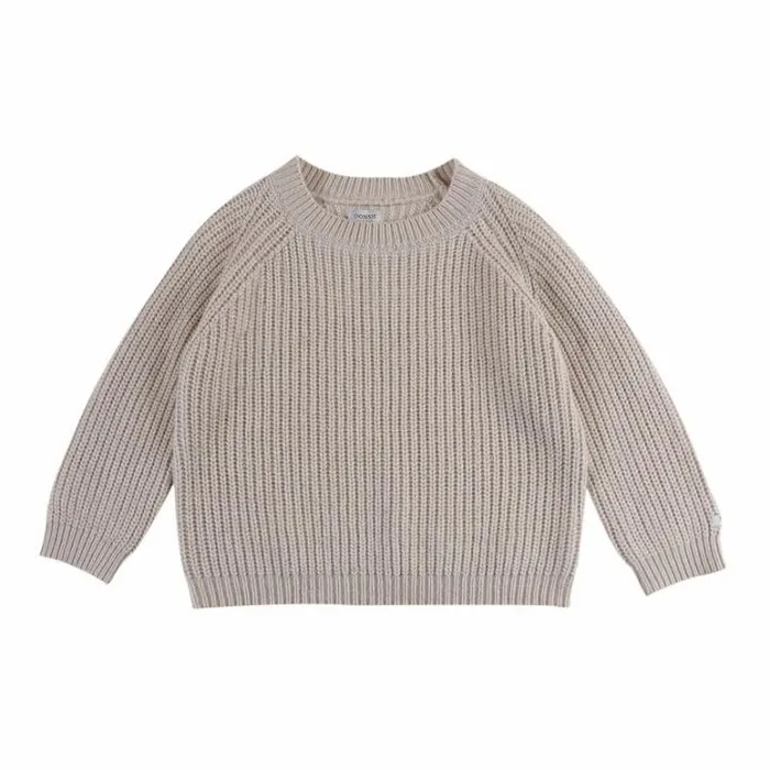 Donsje Amsterdam Sweaters and Cardigans Baby Garie Sweater Soft Sand