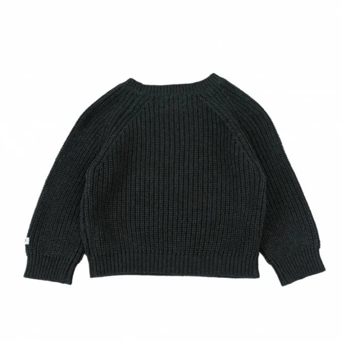Donsje Amsterdam Sweaters and Cardigans Baby Qade Sweater Cloudy Grey