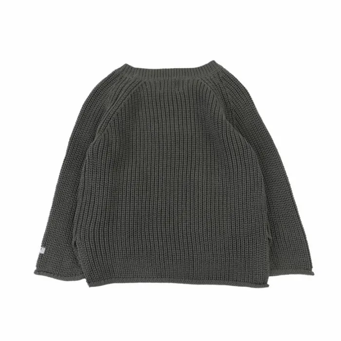 Donsje Amsterdam Sweaters and Cardigans Baby Qtella Sweater Silver Sage