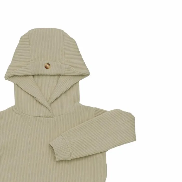 Donsje Amsterdam Sweaters and Cardigans Boys Sco Hoodie Dusty Olive