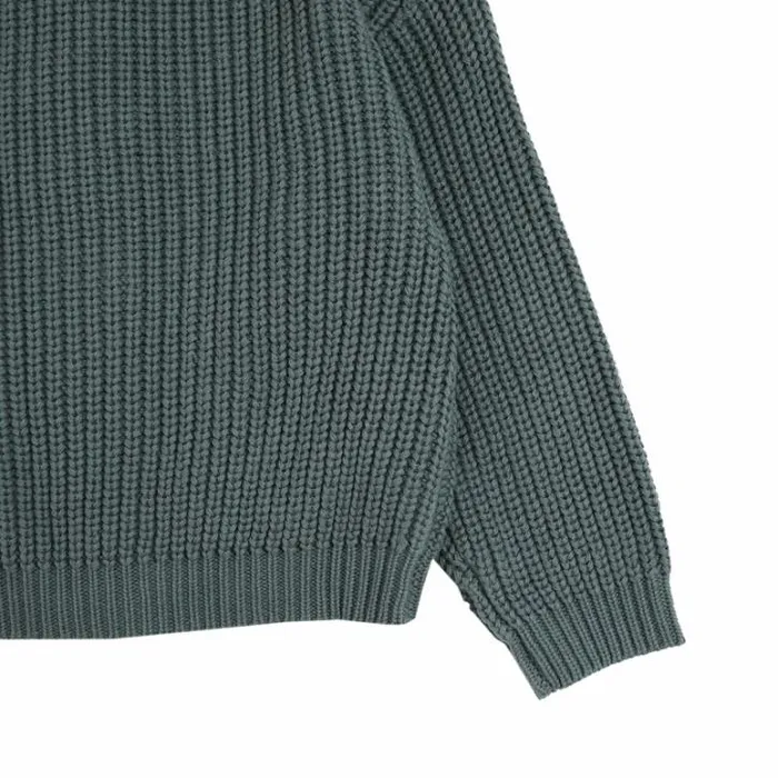 Donsje Amsterdam Sweaters and Cardigans Boys Timeo Cardigan Green Bay