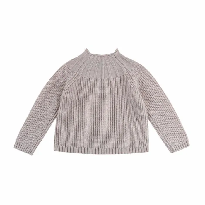 Donsje Amsterdam Sweaters and Cardigans Girls Dawi Sweater Soft Sand