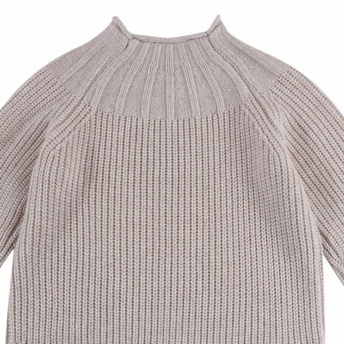 Donsje Amsterdam Sweaters and Cardigans Girls Dawi Sweater Soft Sand