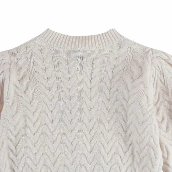 Donsje Amsterdam Sweaters and Cardigans Girls Zinne Cardigan Warm White