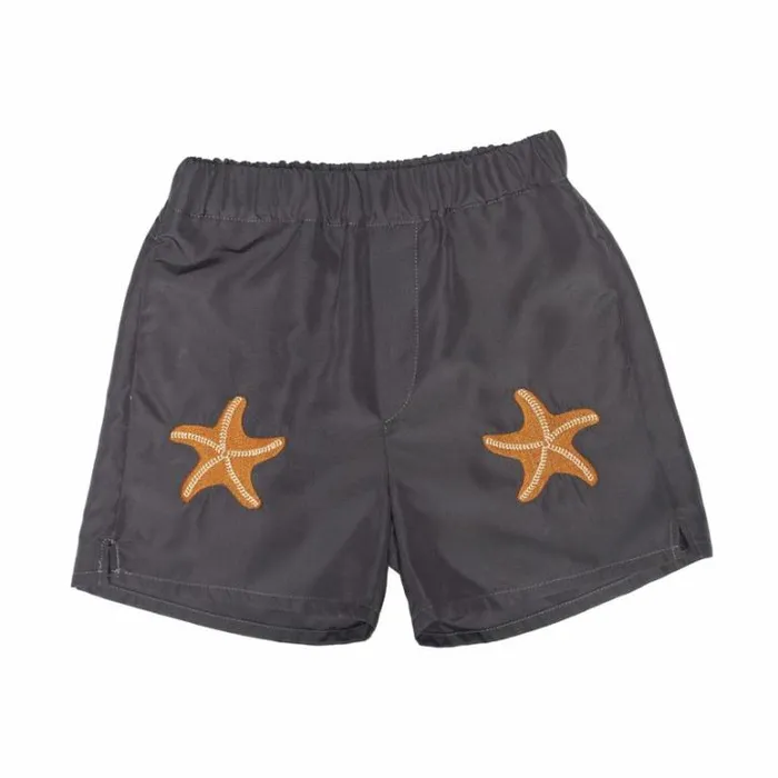 Donsje Amsterdam Swimwear Baby Seba Swim Shorts Grey