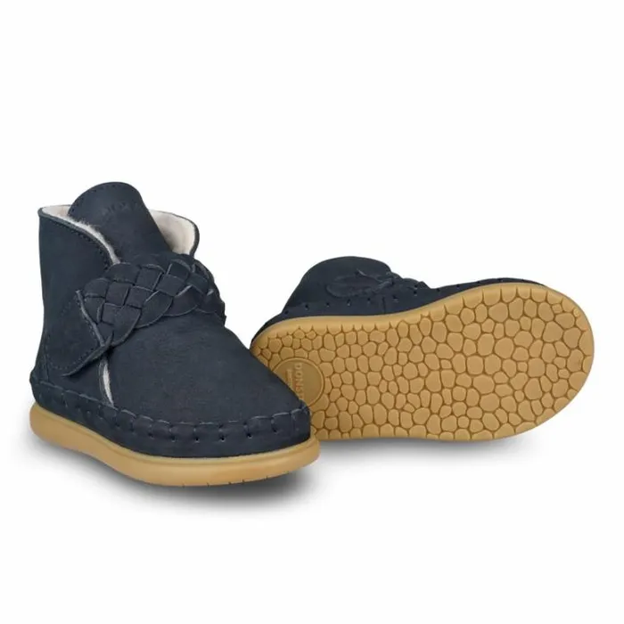 Donsje Amsterdam Toddler Shoes Baby Marcou Shoes Navy Nubuck