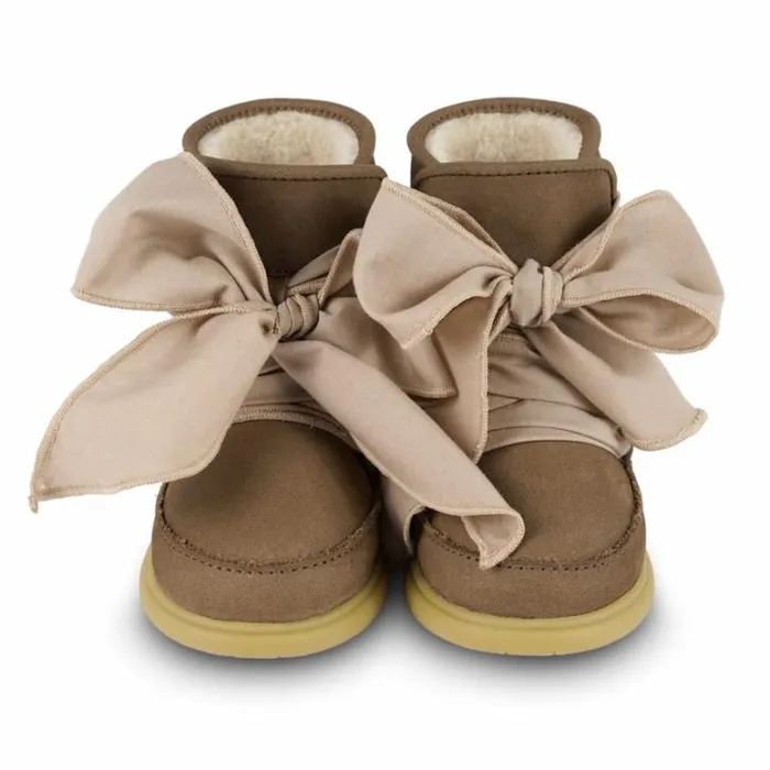 Donsje Amsterdam Toddler Shoes Baby Maudi Shoes Hazelnut Nubuck