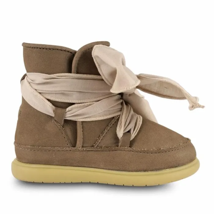 Donsje Amsterdam Toddler Shoes Baby Maudi Shoes Hazelnut Nubuck